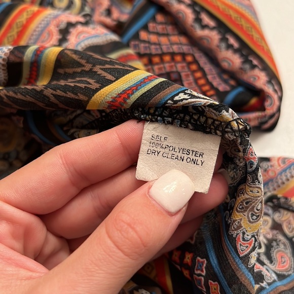 Kaya Di Koko Multicolor Printed Blouse - Picture 5 of 6